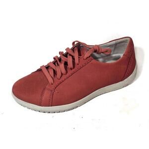 Dansko Leela Red Chili Sneaker nubuck shoes women's 39 us 8.5-9